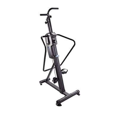 Stamina Products Cardio Climber Home Workout Fitness Exercise Machine with Smart Coaching, LCD Monitor, And Wheels for Easy Storage