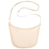 lapinchen Hidden Wallet Travel Hidden Wallet Under Clothes Undergarment Crossbody Secert Body Pouch for Passport Money & Valuables(Fleshcolor)