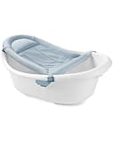 Skip Hop Baby Bath Tub 4-in-1 Grow with Baby Infant to Toddler , White