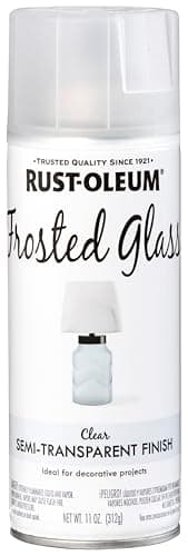 Rust-Oleum 342600 Frosted Glass Spray Paint, 11 oz, Frosted Glass