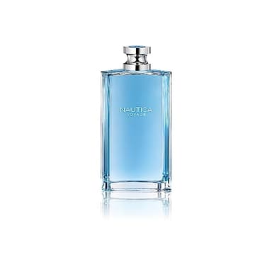 Nautica Voyage Eau De Toilette, Cologne and Fragrance For Men, Fresh, Romantic, Fruity Scent Woody, Aquatic Notes of Apple, Water Lotus, Cedarwood, and Musk Ideal Day Wear, Long Lasting 6.7Fl oz