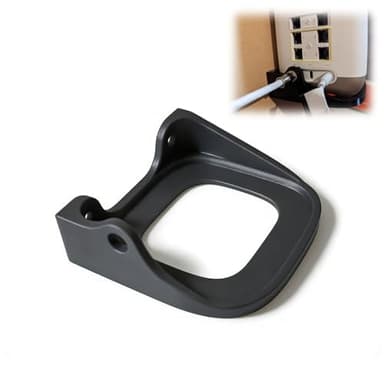 Wall Mount for Arris Xfinity XB8 Cable Modem, Slim Cable Modem Bracket with Cable Management and Secure Fit (Black)