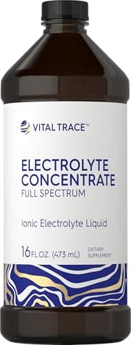 Carlyle Electrolyte Concentrate | 16 fl oz | Full Spectrum | Ionic Supplement with Magnesium, Potassium. and Sodium | Vegan, Non-GMO & Gluten Free Formula | by Vital Trace