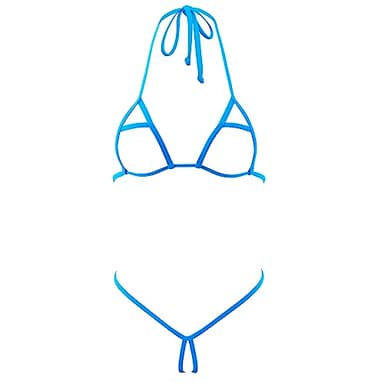SHERRYLO Crotchletss Micro Bikini Extreme Women Lingerie Sets No Coverage Bikinis G String Thong Exotic Extreme Nude Swimsuit