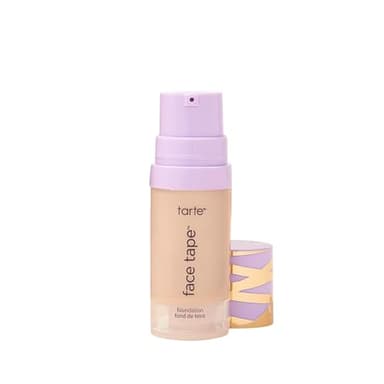 tarte face tape foundation – Full-Coverage Waterproof Makeup, Hydrating & Smoothing, Natural Matte Finish for Transfer-Proof Comfortable Long-Wear Foundation, Vegan & Cruelty-Free, travel size, 16N
