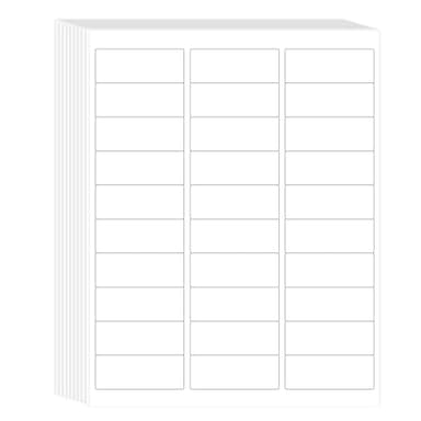 L LIKED Printable Address Labels, 1" x 2-5/8", 900 Labels, 30 per Sheet, Mailing Labels for Envelopes (30 Sheets)