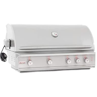 Blaze Professional LUX 34-Inch 3-Burner Built-In Natural Gas Grill | Stainless Steel Outdoor BBQ with Rear Infrared Burner, LED Lights & Rotisserie Kit | BLZ-3PRO-NG