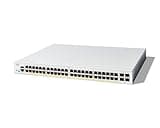 Cisco Catalyst 1300-48P-4X Managed Switch, 48 Port GE, PoE, 4x10GE SFP+, Limited Lifetime Protection (C1300-48P-4X)