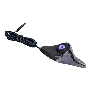 VOJKOREL CVBS Signals Blind spot Camera Car Side View Camera IP68 Waterproof 120 Degree Wide Angle Side View Mirror kit Dark Grey