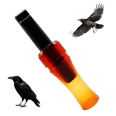Gyinere Crow Caller to Attract Crows,Portable Crow Luring Whistle,for Outdoor, Beginners, Professional