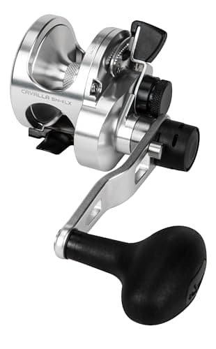Okuma Cavalla 2 Speed Aluminum Frame Lever Drag Reel, CAV-5IILX