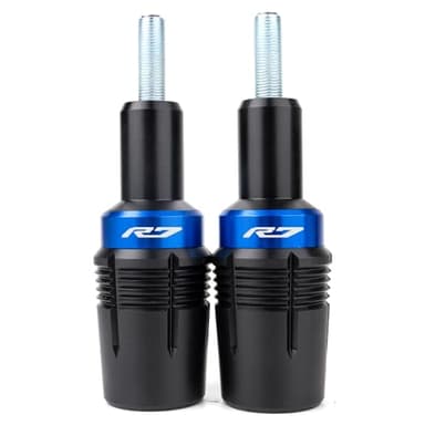 MOWOK Frame Sliders for Yamaha R7 YZFR7 2021 2022 2023 2024 2025 2026 Motorcycle Accessories Crash Protection pad Bobbins Pad Falling Protector Frame Sliders YZF-R7 (Blue)