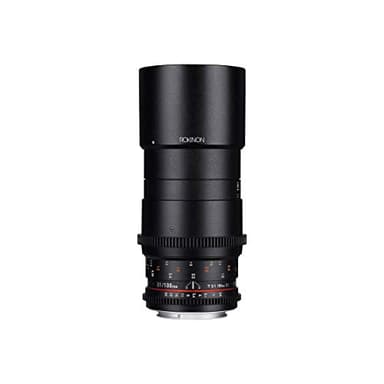 Rokinon Cine DS 100mm T3.1 ED UMC Full Frame Telephoto Macro Cine Lens for Sony E Mount (FE) Interchangeable Lens Cameras