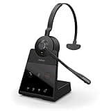 Jabra Engage 65 SE (Second Edition) Wireless Headset, Single-Ear – Telephone Headset with Industry-Leading Wireless Performance, Advanced Noise-Cancelling Microphone, All Day Battery Life - Black