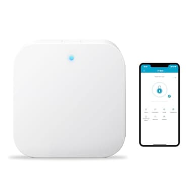 DESLOC G2 Smart Lock WiFi Gateway, Gateway for Smart Door Lock, Wi-Fi Bridge, Remote Control Smart Lock, Compatible with TT Lock APP, Compatible with Alexa, Google Home, White