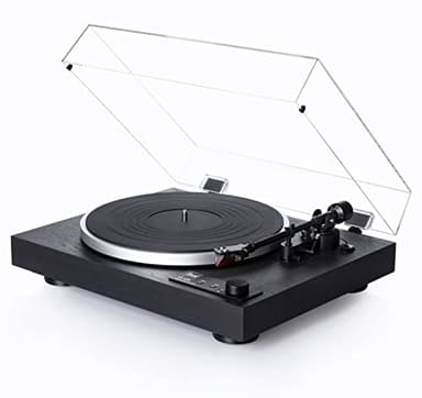 Dual CS429 Fully Automatic Belt‑Drive Turntable with Ortofon 2M Red Cartridge, 33/45/78 RPM, Black