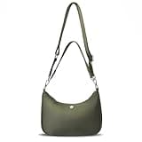 PINKMOLI Small Crossbody Bags for Women Adjustable Mini Shoulder Bag Small Purses For Women Handbags With Two detachable Straps (green)
