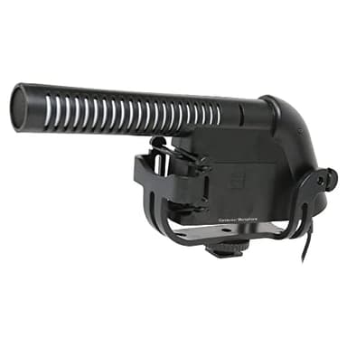 Vidpro XM-40 Condenser Shotgun Video Microphone with Fuzzy Windbuster