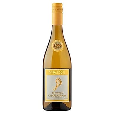 Barefoot Buttery Chardonnay, White wine, 750 mL Bottle