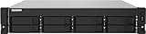 QNAP TS-832PXU-RP-4G 8 Bay High-Speed SMB Rackmount NAS with Two 10GbE and 2.5GbE Ports, Redundant PSU (TS-832PXU-RP-4G-US)