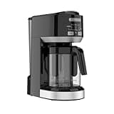 BLACK+DECKER Dual Brew 14-Cup Carafe Single Serve Coffee Maker with Auto-Clean Function, Compact Design, K-Cup & Reusable Ground Filter Compatible with 70 oz. Water Reservoir & Fast Brew Technology