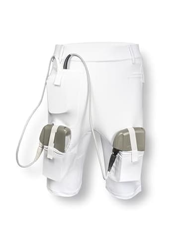 Genki Garb Medical Short (US, Alpha, 3X-Large, Regular, Regular, White)