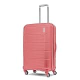 American Tourister Stratum 2.0 Expandable Hardside Luggage with Spinner Wheels, 24" SPINNER, Soft Coral