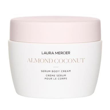 Laura Mercier Serum Body Cream, Moisturizing Serum-Infused, 48HR Hydration, Improves Skin Barrier, Soothes Dry Skin, Shea Butter and Squalane Intensely Nourishes, Almond Coconut