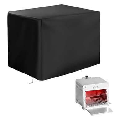 DONSIQIZZ Infrared Grill Cover for Big Horn Infrared Grill, 600D Heavy Duty Waterproof Grill Cover for Bighorn Infrared Gas Grill Tabletop Salamander Broiler, Portable Propane Steak Cooker, Pizza Oven