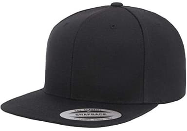 YP Classics Premium Snapback Cap Black