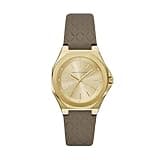 Armani Exchange Women's Three-Hand Brown Leather Watch (Model: AX4617)