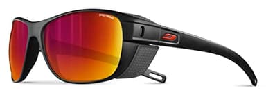 Julbo Camino Mountain Sunglasses - Black Frame - Smoke w/Multilayer Rose Mirror Lens (Spectron 3)