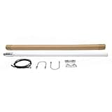 Fiberglass Antenna Kit for Helium Hotspot Outdoor/Indoor 915MHz 5.8 dBi White Omni Directional N Type Male Works with RAK Bobcat Sensecap Nebra Linxdot MNTD Helium Hotspot HNT Mining Miner