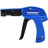 Cable Tie Gun,Knoweasy Fastening Cable Tie Tool,Die-Cast Steel Flush Cut Zip Tie Tool with Steel Handle for Nylon Cable Tie,7 Inches Length