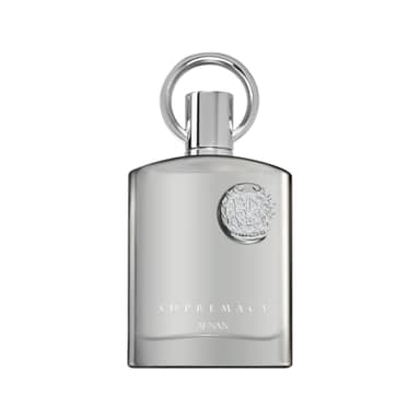 Afnan Supremacy Silver Eau de Parfum for Men, 3.4 Fl. Oz