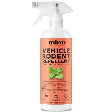Mint+ Vehicle Rodent Protection Spray, Rodent Repellent for Cars, Trucks & RVs, 16 oz (475mL)