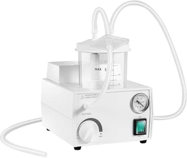1000ML Electric Suction Machine, Portable Veterinary Suction Machine for Home Use 110V (B)