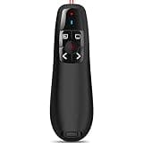 Zoxkoy Wireless PowerPoint Remote Presentation Clicker: Presenter Pointer for Classroom Teacher - USB Slide Advancer Compatible MacBook Computer