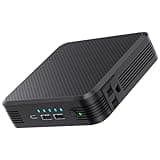 Portable Laptop Power Bank 100W AC Outlet, 72Wh/20000mAh with 65W PD USB C Portable Laptop Charger, External Battery Pack for MacBook, Notebooks, Laptops
