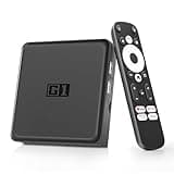 Android 11.0 TV Box - G1 Smart TV Box Compatible with Netflix Google Certified, 4GB RAM+32GB ROM Streaming Media Player, 4K HDR10+/Dolby Vision/Dolby Digital+, WiFi 6, BT 5.0, Voice Control/Chromecast