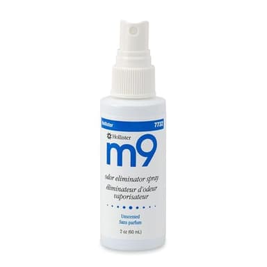 Special 1 Pack of 5 - M9 Odor Eliminator Spray 2 oz Unscented HOL7732 HOLLISTER INC.