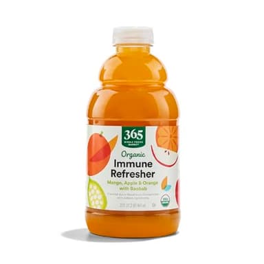 365 by Whole Foods Market, Juice Mango Apple Orange Baobab Organic, 32 Fl Oz