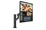 LG 28MQ780-B 28 Inch SDQHD (2560 x 2880) Nano IPS DualUp Monitor with Ergo Stand, DCI-P3 98% (Typ.) with HDR10, USB Type-C (90W PD) - Black