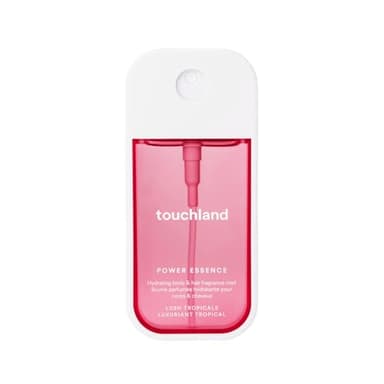 Touchland Hydrating Body & Hair Fragrance Mist, Lush Tropicale, 2 FL. OZ. Travel Size Body Spray