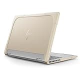 Batianda Protective Case for 14" HP Envy X360 2-in-1 2K Touch-Screen Laptop 2024 Release- Shockproof Design Matte Finish Durable Cover with TPU Edges Scratch-Resistant Stylish, Khaki