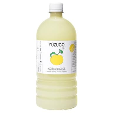 YUZUCO Yuzu Super Juice (36.4oz, Pack of 1) – Award-Winning Japanese Yuzu Juice Blend with Lively Citrus Notes, Crafted Specifically for Cocktails, Vinaigrettes & Marinades. HPP-Treated for Freshness. Sustainably Sourced from Japan, Bottled in California.