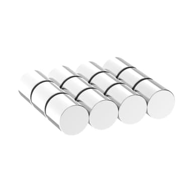 Liftsun Super Strong Cylinder Neodymium Magnet N52-1/2" D x 1/2" H - 12 Pack,Powerful Rare Earth Magnets,Circular Magnets for Fridge,DIY,Building,Scientific,Craft,Office,0.5 inch Cylindrical Magnet