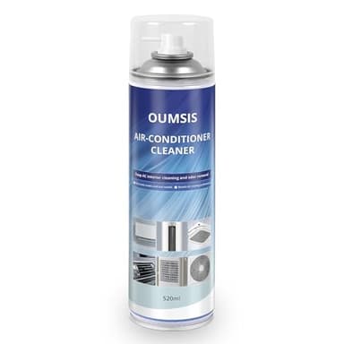 OUMSIS Air Conditioner Cleaner, Professional Cleaner Foam Spray, Foaming Coil Cleaners for AC Unit, Heating, Refrigerator, Multifunctional Cleaner Spray Bottle Breaks Down Dirt, Dust and Grease 1 Pack