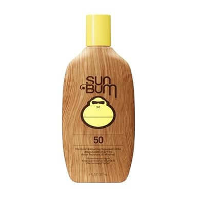 Sun Bum Original SPF 50 Sunscreen Body Lotion - Broad Spectrum Moisturizing Sunscreen with Vitamin E - Hawaii 104 Act Compliant (Made without Octinoxate & Oxybenzone) - 8 oz