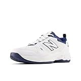 New Balance Men's Fresh Foam X 1007 V1 Tennis Shoe, White/Navy, 10 X-Wide
